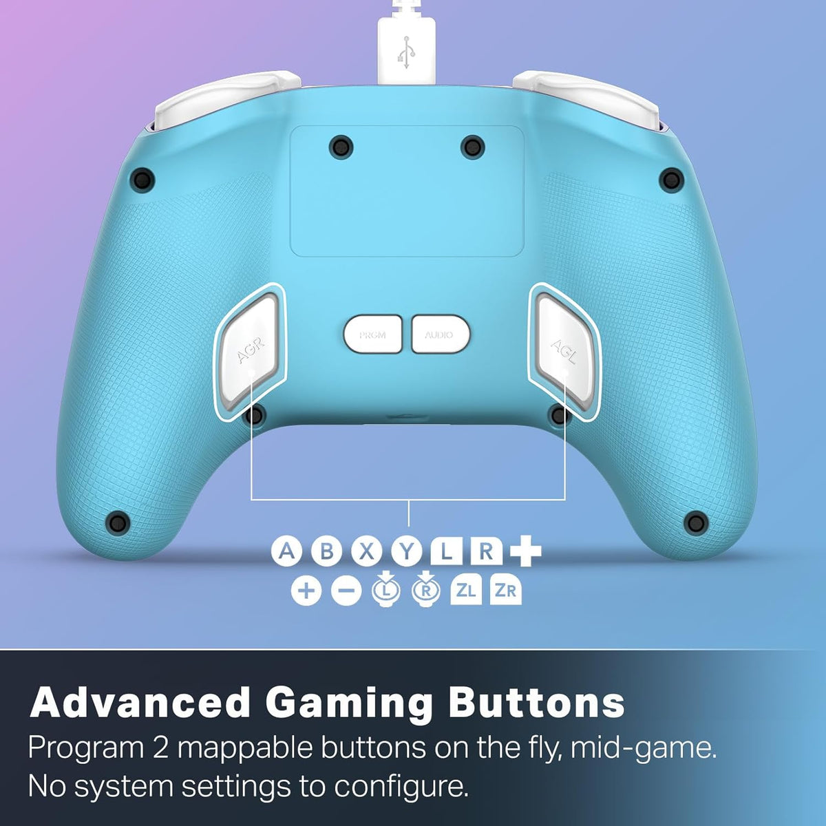 PowerA Advantage Wired Controller for Nintendo Switch 2 (Mushroom Kingdom) (NSGP0526-01)