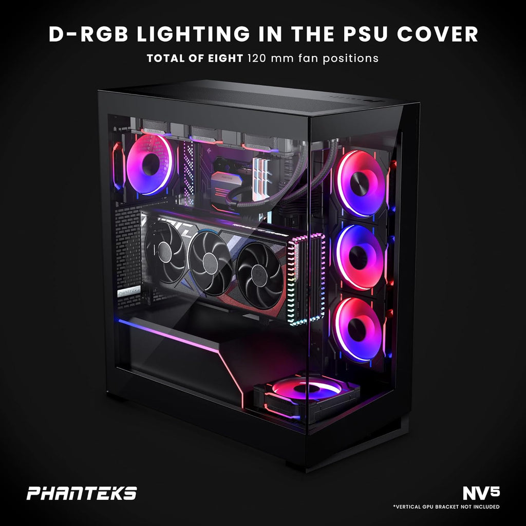 Phanteks NV5 Tempered Glass DRGB Premium Mid-Tower Case