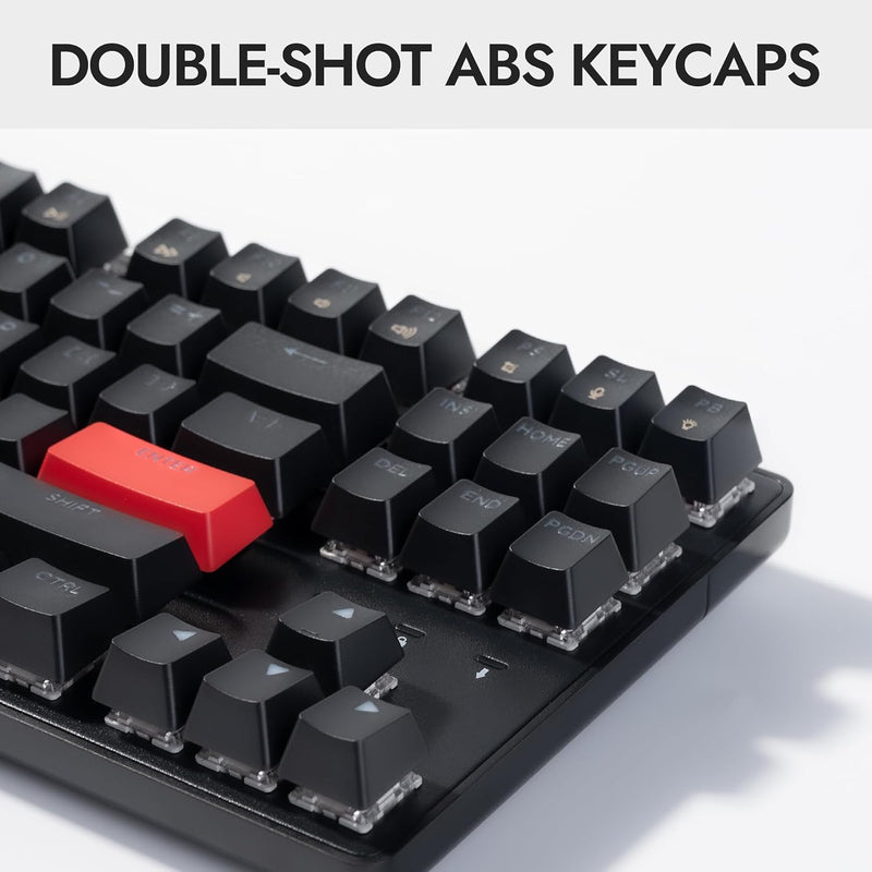 Keychron Lemokey X1 QMK/VIA Red Backlight TKL Wired Mechanical Gaming Keyboard - DataBlitz