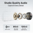 Maono Wave T5 WM650 PA3 AI Wireless Lavalier Microphone Combo Version for Camera / Lightning / Type-C