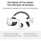 Kiwi Design K4 Duo AIO Audio Head Strap with Battery for Meta Quest 3/3S (QA05B)