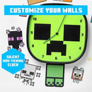 Paladone Minecraft Creeper Glow In The Dark Wall Clock (PP12045MCF)