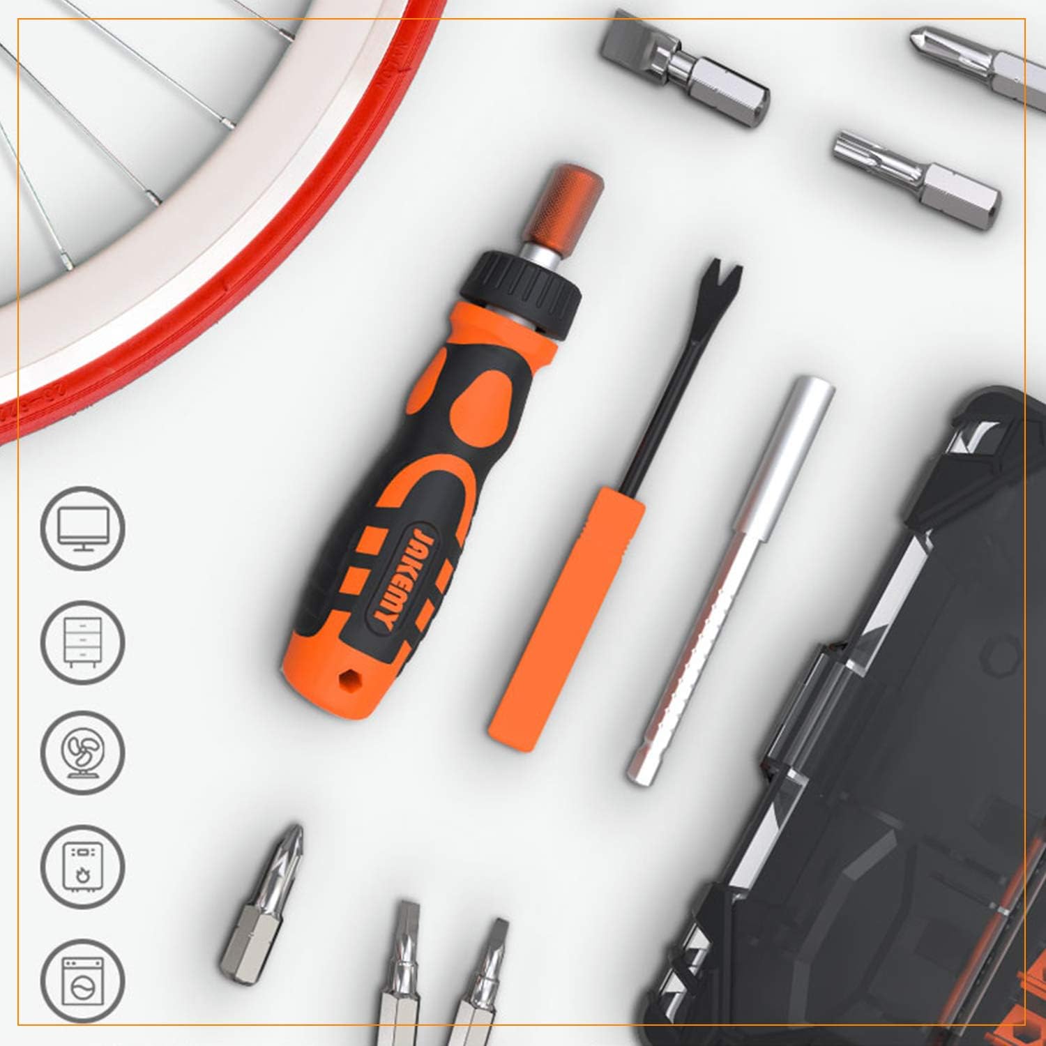 Jakemy 48-in-1 Household Precision Repair Tool Set (JM-6124)