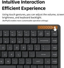 NuPhy Node75 High-Profile Hot-Swappable 82-Key Tri-Mode Wireless Mechanical Keyboard