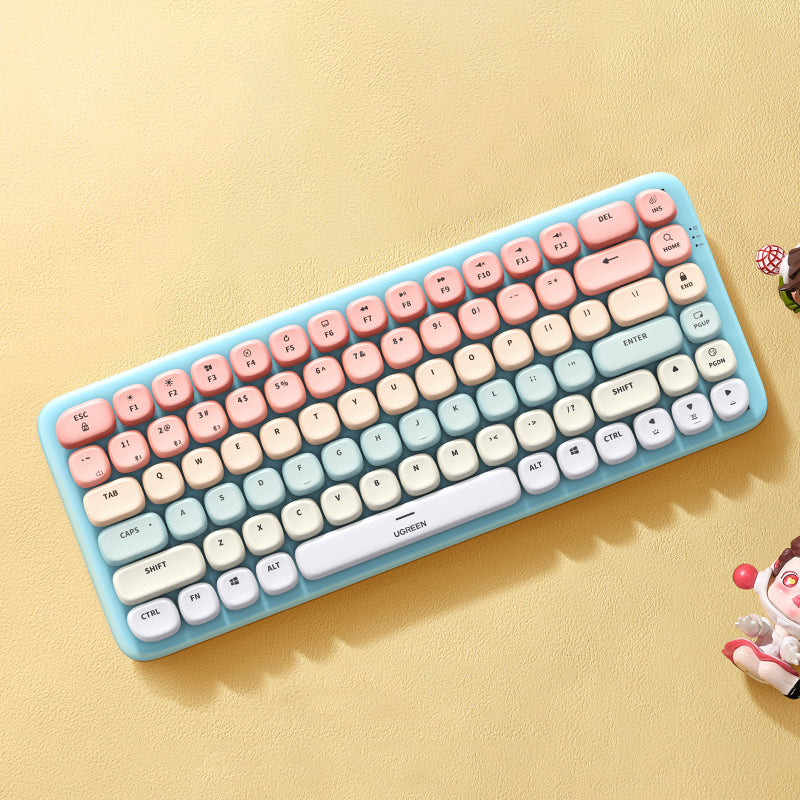 Ugreen Fun+ Low Profile Mechanical Keyboard (Pink) (KU101/90843)