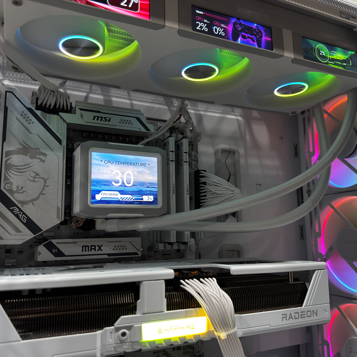 Ultra Epoch White Desktop Gaming PC