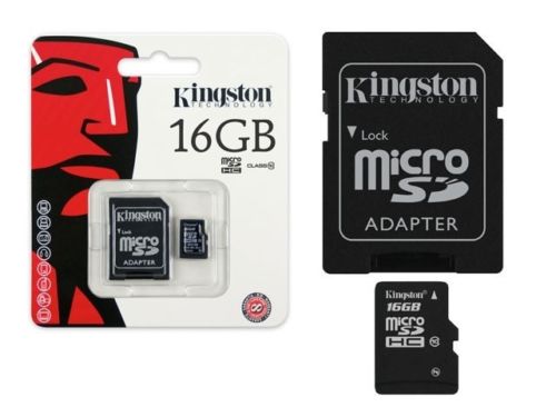 KINGSTON SDC10 16GB MICRO SDHC1 CLASS 10