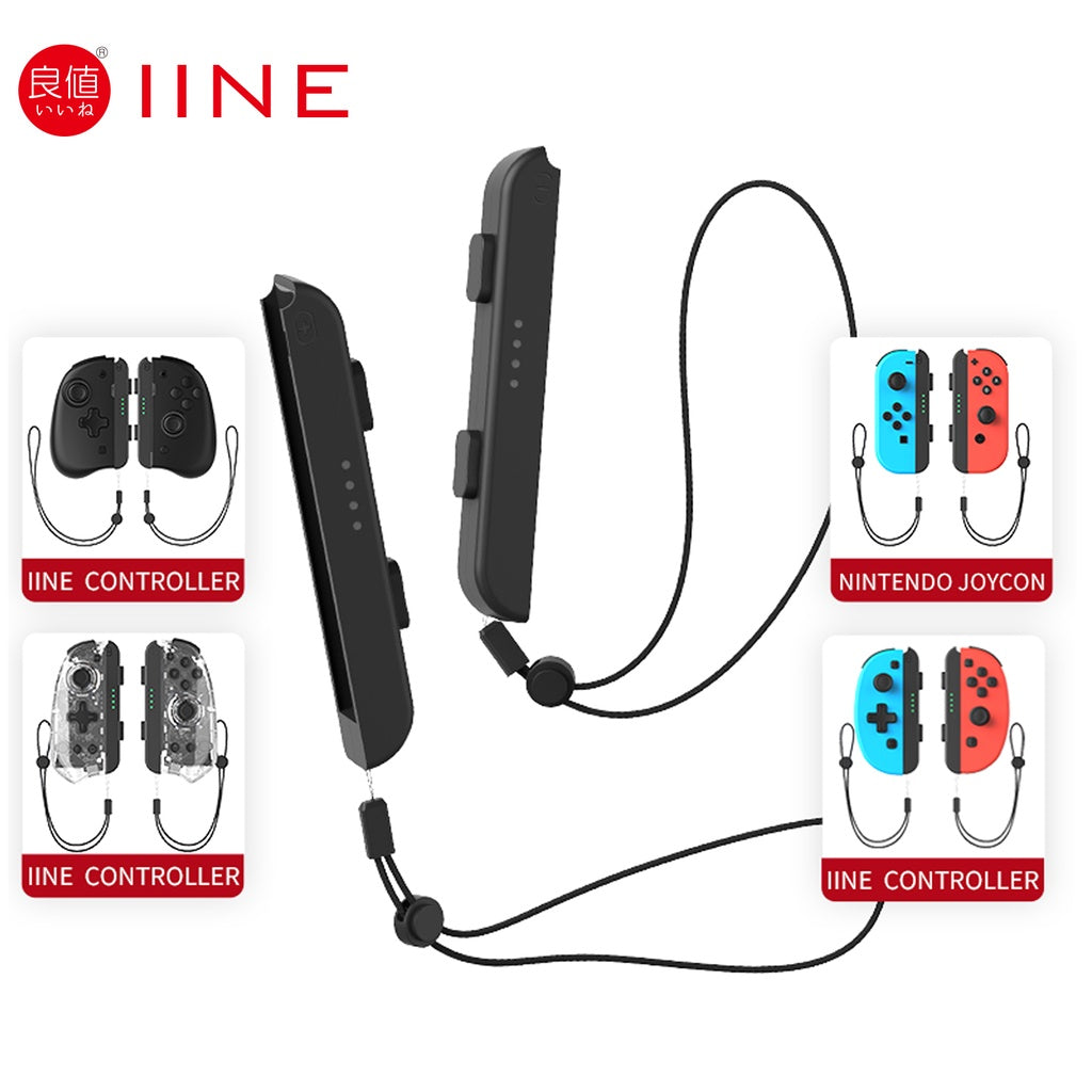 IINE Joy-Con Wristbands (Black) (L575)1
