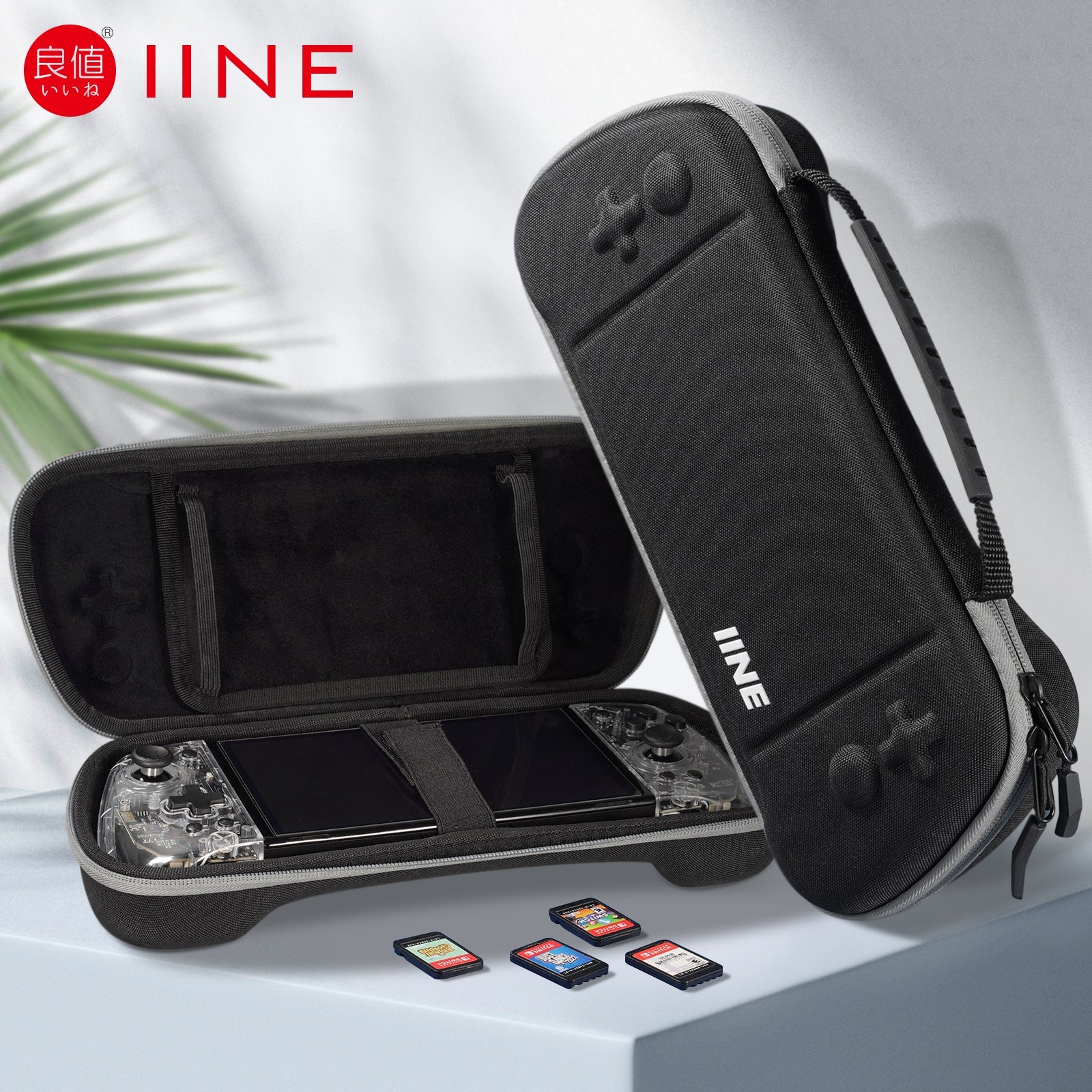 IINE Elite Plus Joy-Pad Bag for N-Switch / N-Switch OLED (Black) (L770) | DataBlitz