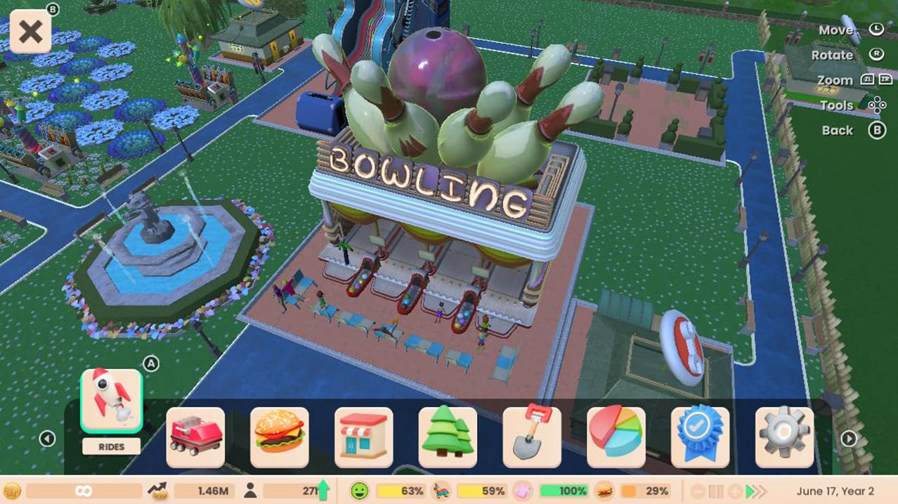 Nintendo Switch Roller Coaster Tycoon Adventures Deluxe
