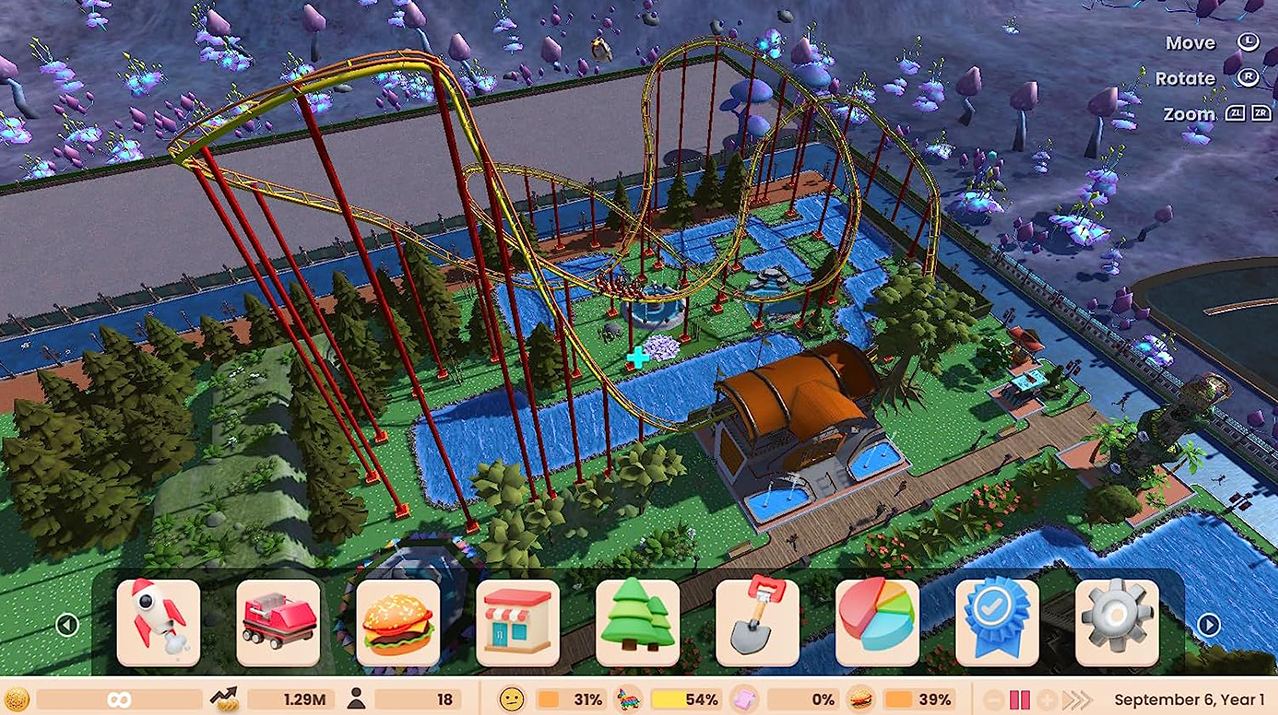 Nintendo Switch Roller Coaster Tycoon Adventures Deluxe