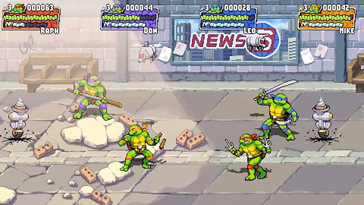 NINTENDO SWITCH TEENAGE MUTANT NINJA TURTLES SHREDDERS REVENGE ANNIVERSARY EDITION