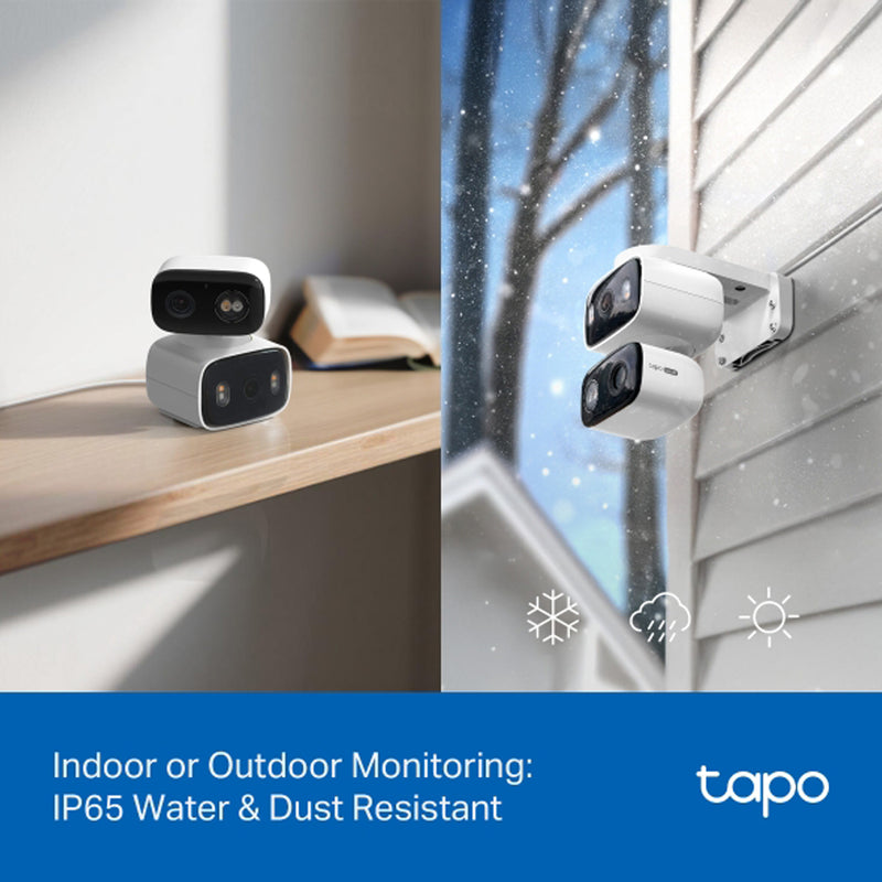 TP-Link Tapo C246D Indoor/Outdoor Dual Lense Pan/tilt Security Camera