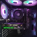 Alpha Airone 300 X Mesh Black Desktop Gaming PC