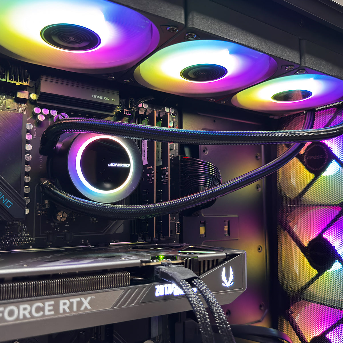 Optima Dark League Black Desktop Gaming PC