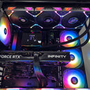 Sophos Tesseract X Black Desktop Gaming PC