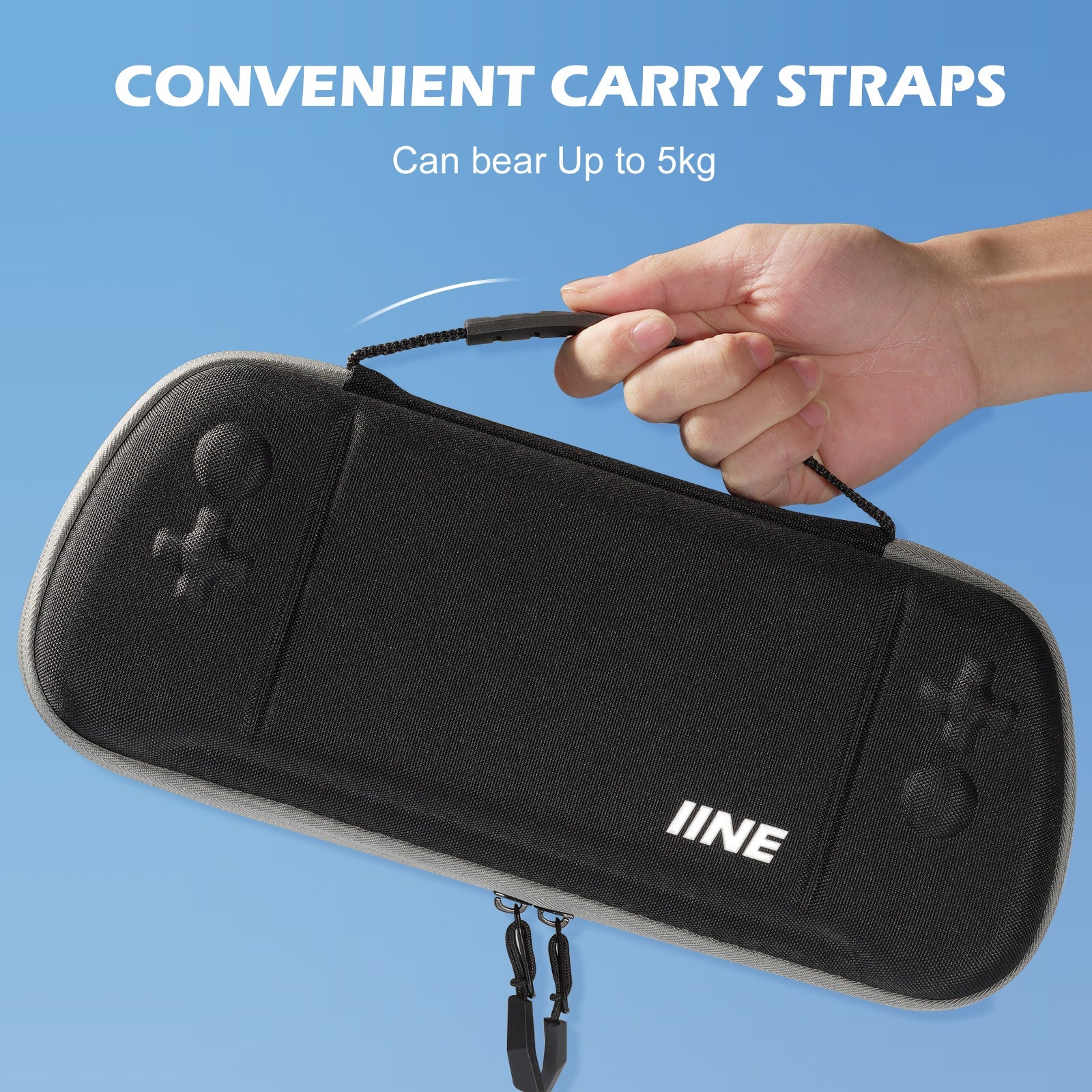 IINE Elite Plus Joy-Pad Bag for N-Switch / N-Switch OLED (Black) (L770) | DataBlitz
