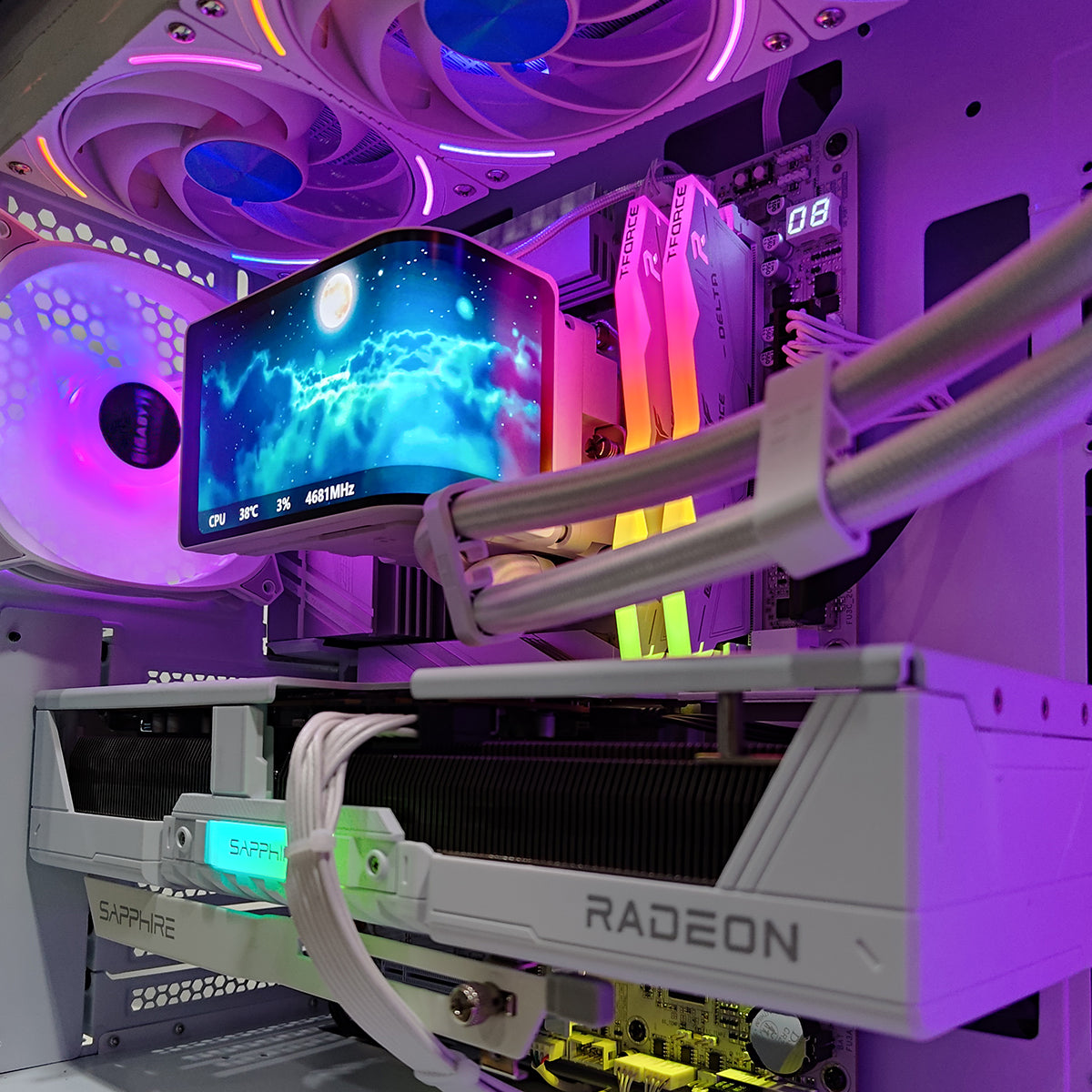 Ultra C301 V2 White Desktop Gaming PC