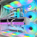 Optima TK-2 White Desktop Gaming PC | AMD 7 9700 X | 32GB RAM | 1TB SSD | RTX 5070 Ti OC  | Windows 11 Pro