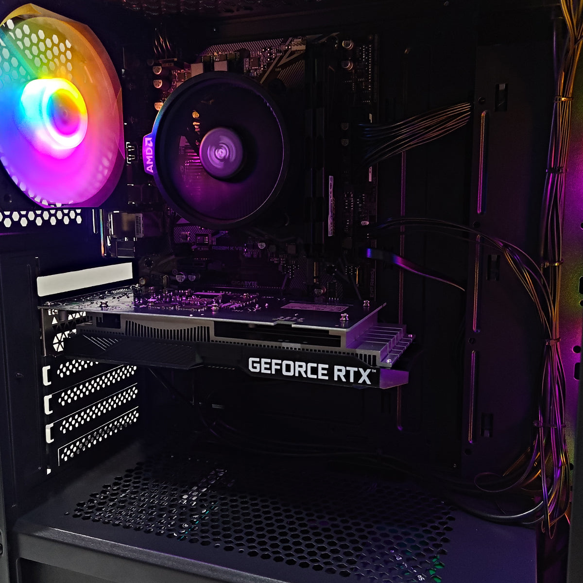 Alpha Cronus Black Desktop Gaming PC | AMD Ryzen 5 5500 | 16GB RAM | 512GB SSD | RTX 3050 | Windows 11 Pro