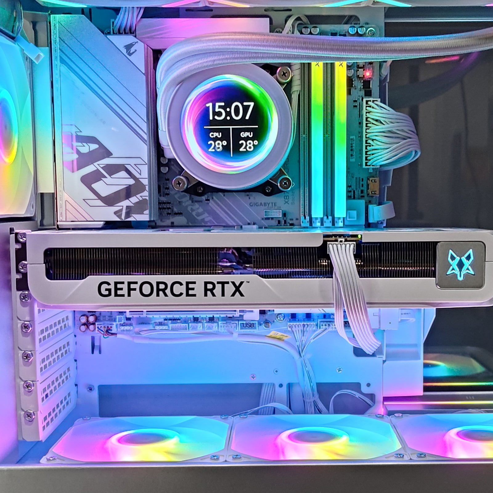 Optima Evolv S2 White Desktop Gaming PC