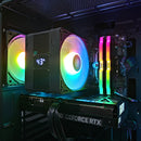 Sigma Uriel Black Desktop Gaming PC | AMD Ryzen 5 7500F | 32GB RAM | 1TB SSD | GeForce RTX 5060 TI | Windows 11 Pro