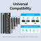 Vention M.2 NVMe & SATA SSD Enclosure (USB 3.2 Gen 2-C) with Heat Sink