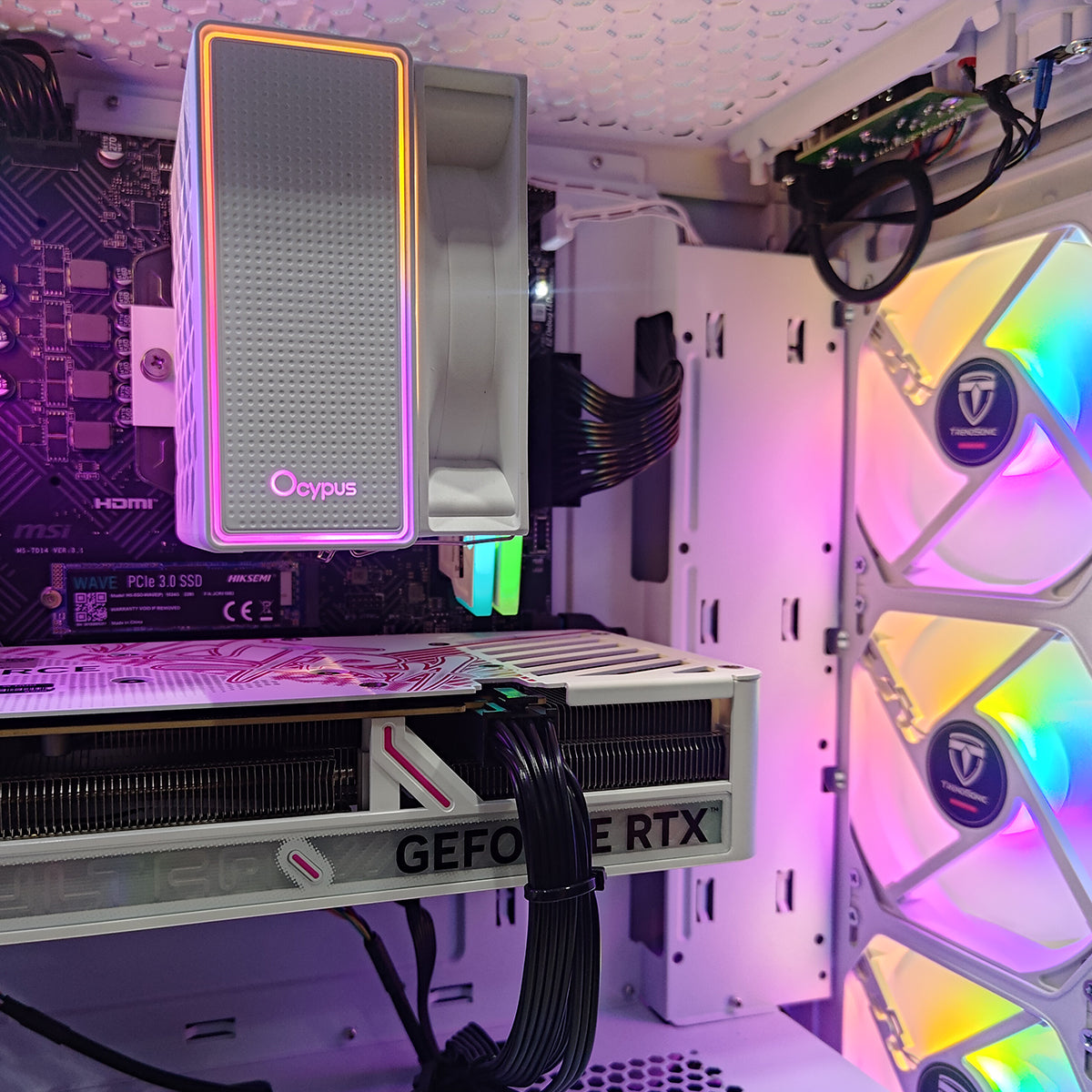 Sigma Hermes White Desktop Gaming PC