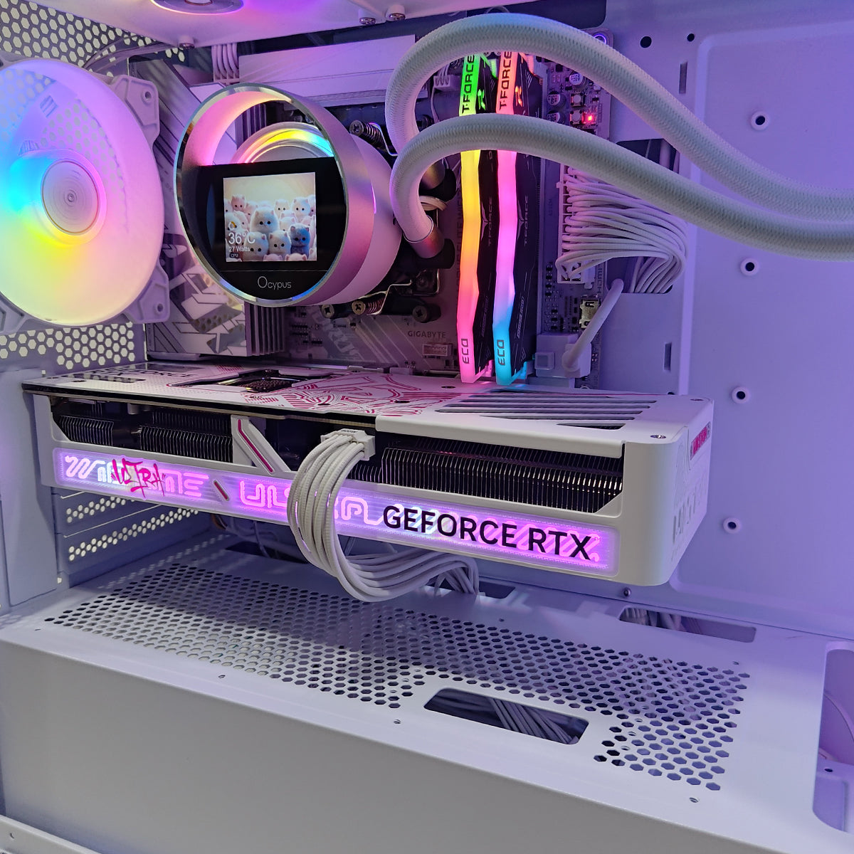 Optima X5M White Desktop Gaming PC