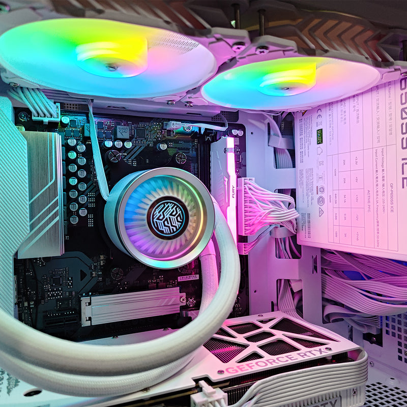 Sigma WD200 White Desktop Gaming PC | DataBlitz