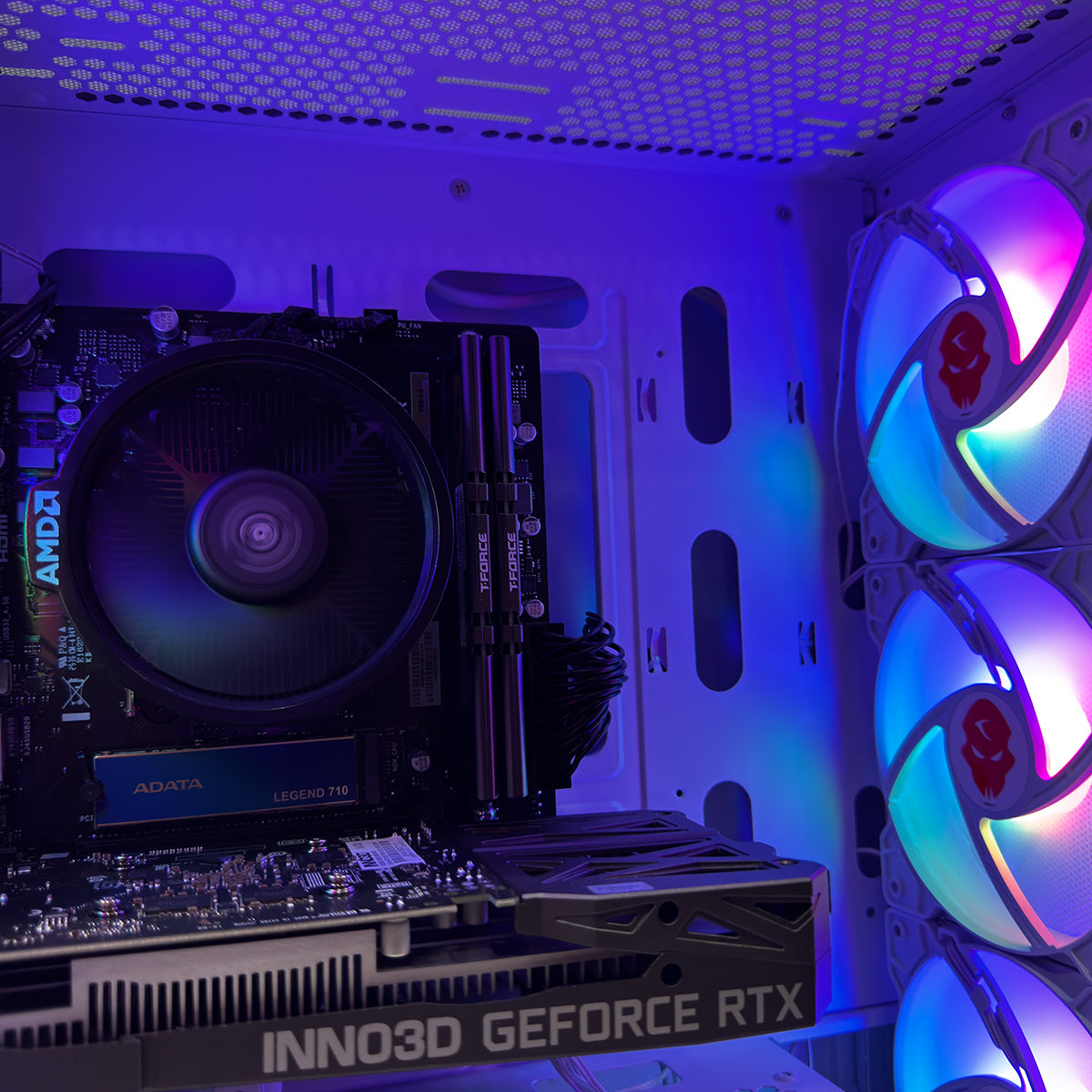Alpha Ruby White Desktop Gaming PC