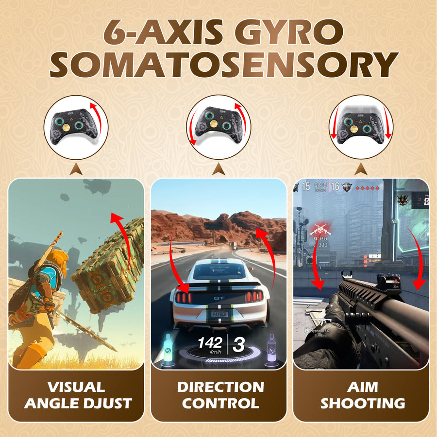 IINE Ares Zelda Wireless Pro Controller For N-Switch (L760) | DataBlitz