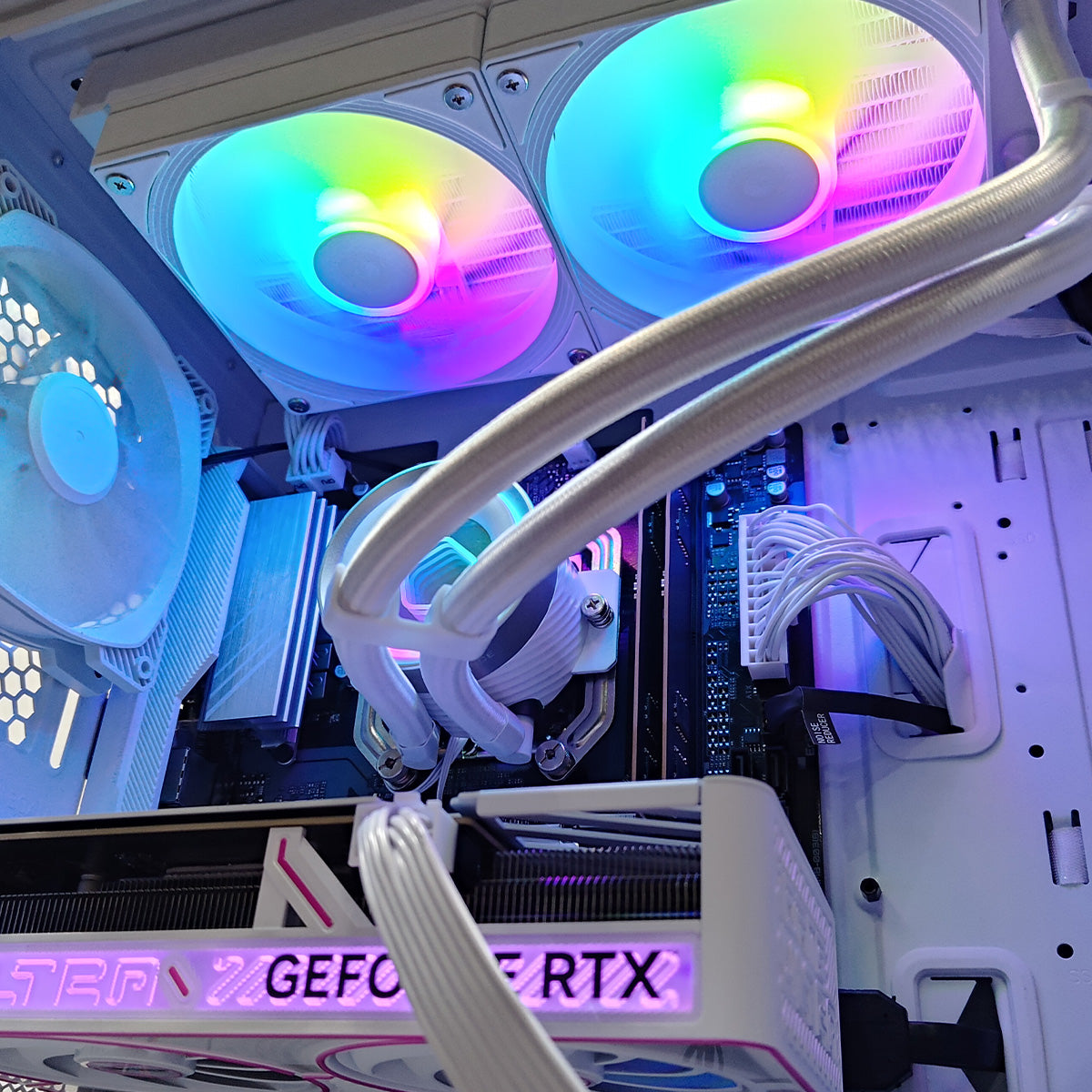Aurora Air White Desktop Gaming PC