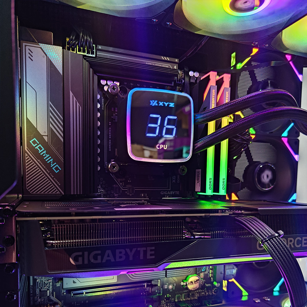 Ultra Quantum Black Desktop Gaming PC