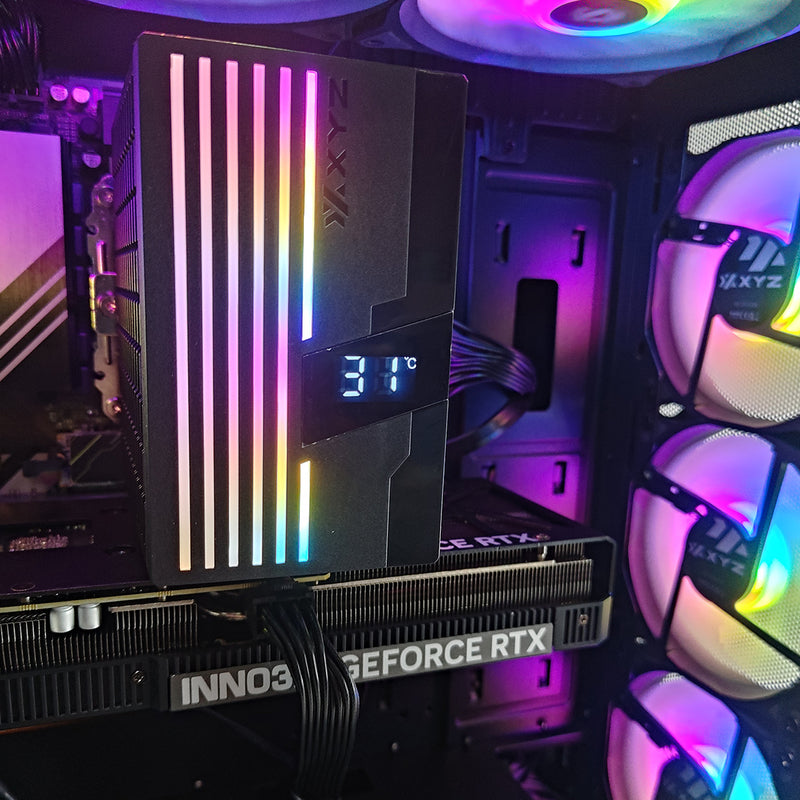 Sigma Airone 300 Black Desktop Gaming PC | Intel Ultra 5 225F | 32GB RAM | 1TB SSD | RTX 5060 TI | Windows 11 Pro