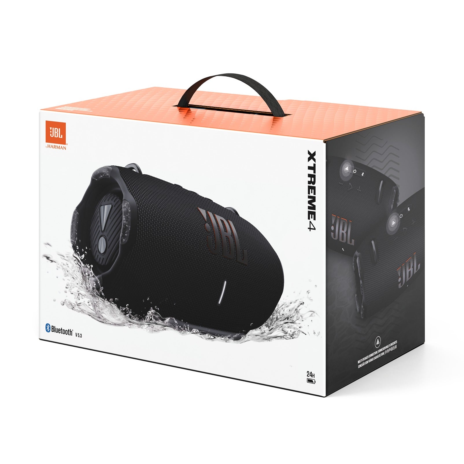 JBL Xtreme 4 Portable Waterproof Speaker (Black)