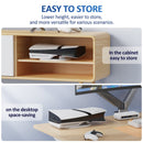 IINE Horizontal Stand for PS5 Pro (Transparent) (L1107)