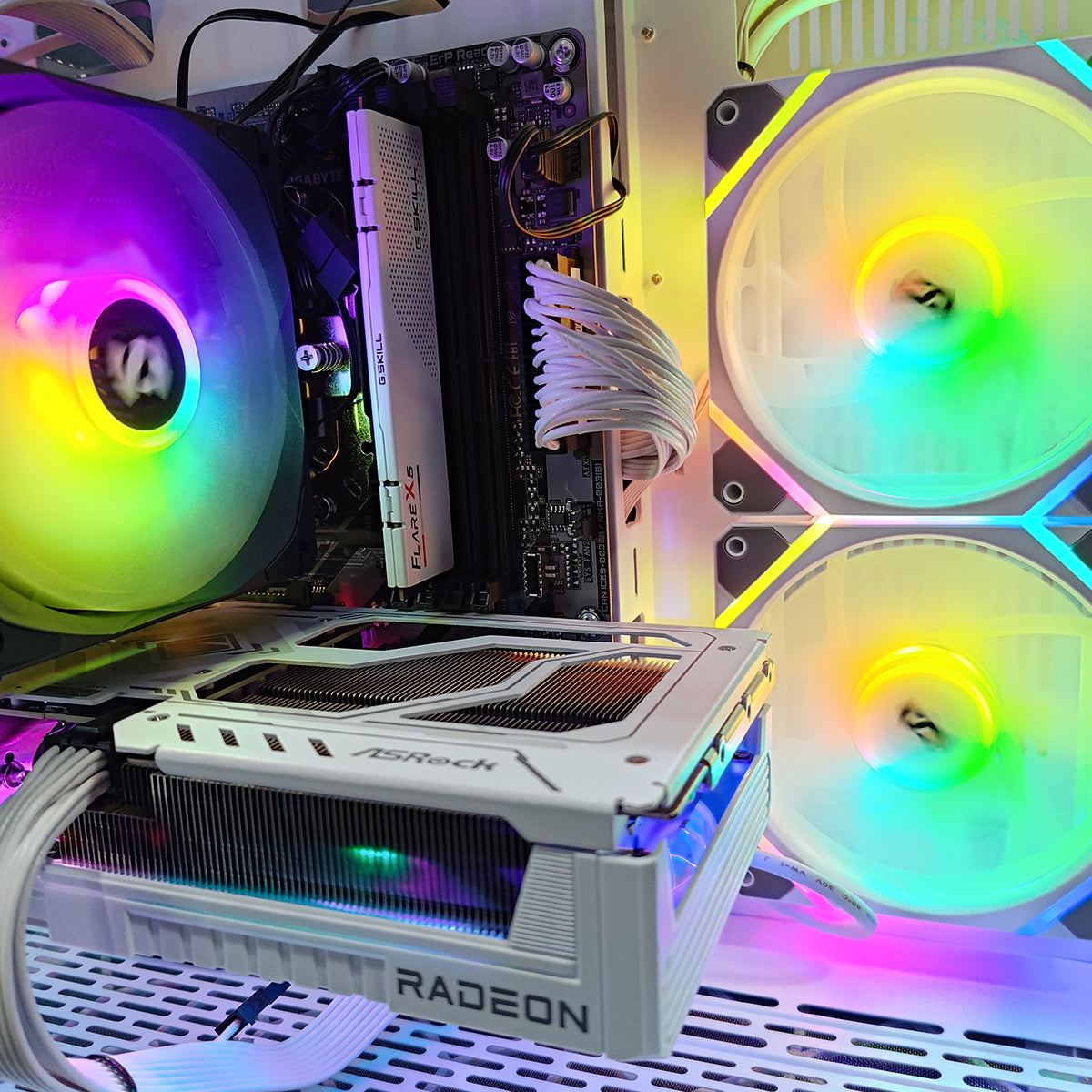 Aurora Spectra White Desktop Gaming PC