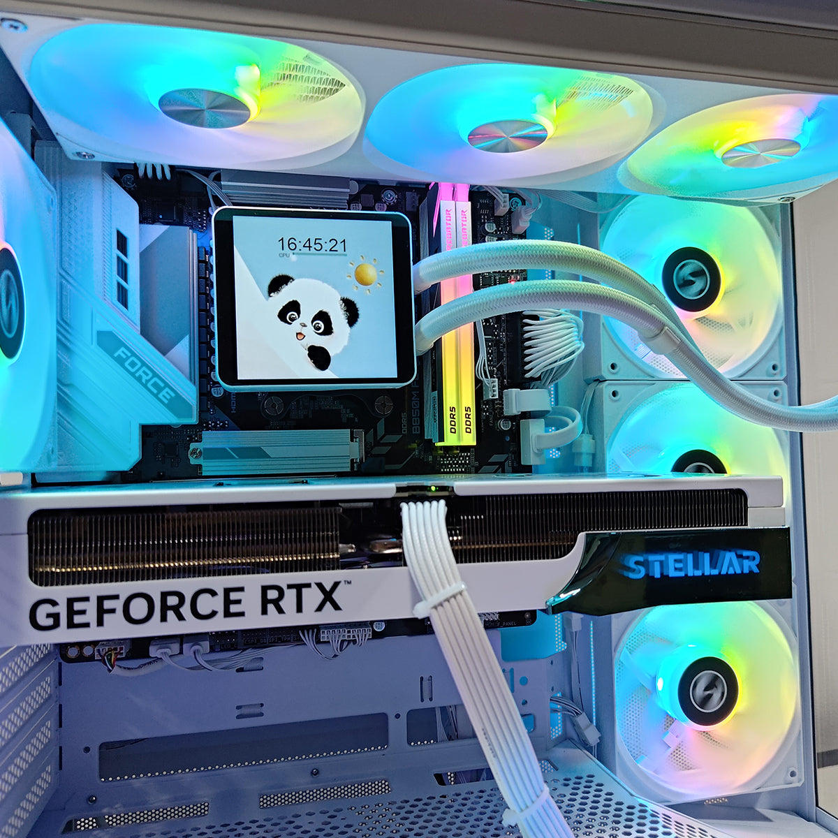 Optima Vector White Desktop Gaming PC