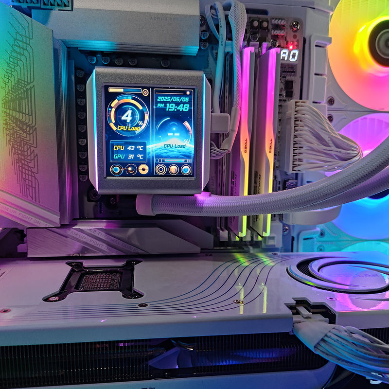 Ultra O11 Vision White Desktop Gaming PC