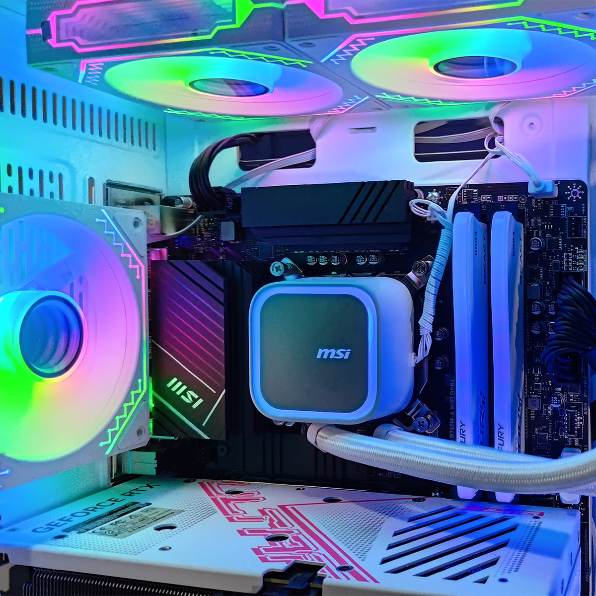 Sigma Spectra White Desktop Gaming PC - DataBlitz