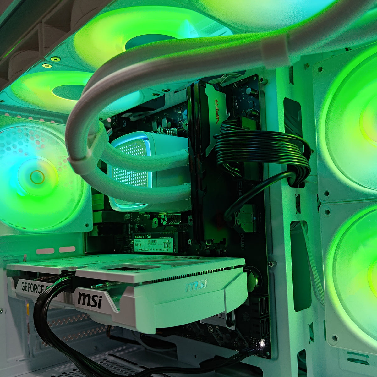 Aurora C54 White Desktop Gaming PC