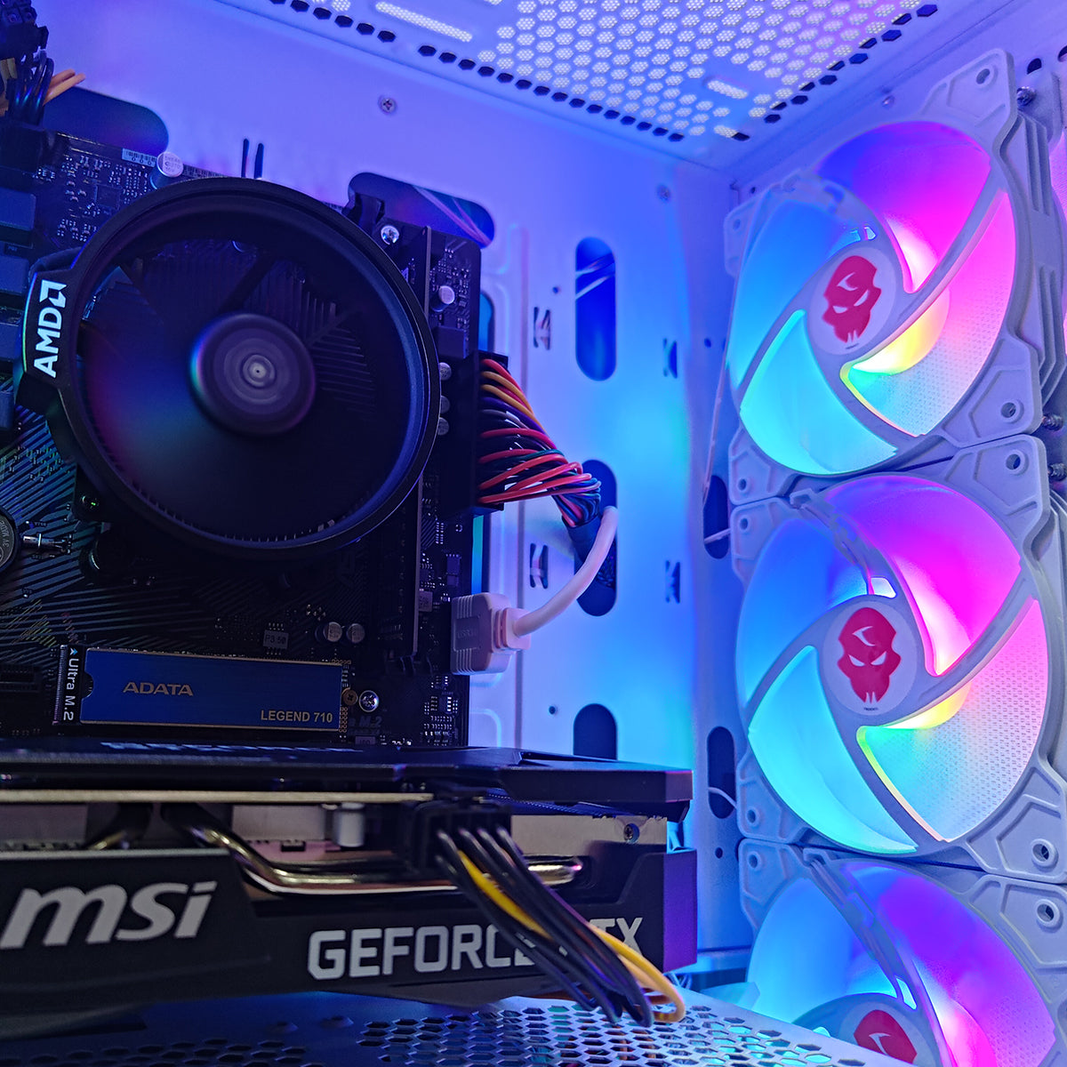 Alpha Ruby White Desktop Gaming PC