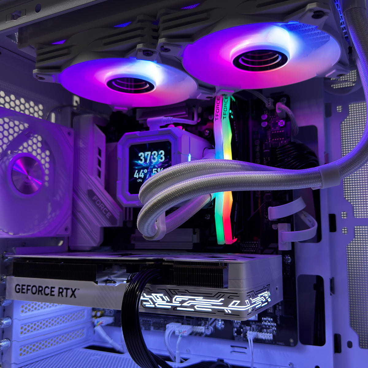 Optima Silver Alloy White Desktop Gaming PC