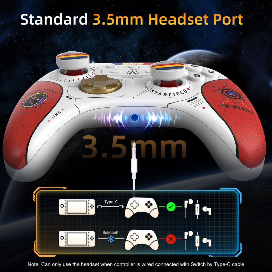 IINE Starfield Wireless Controller for PC / Mobile / N-Switch | DataBlitz