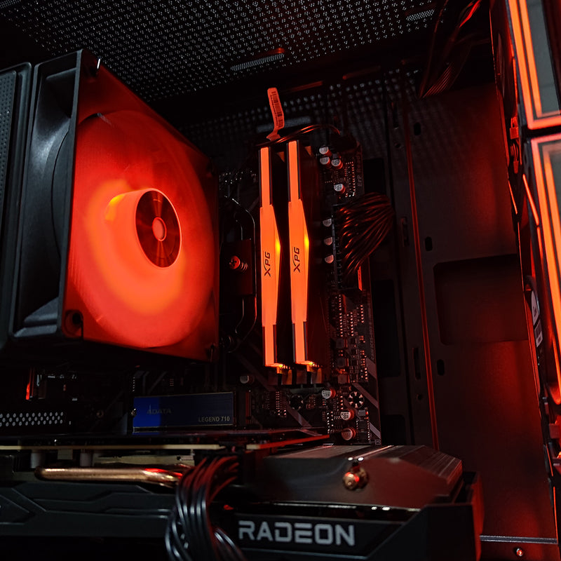 Alpha Flow M Black Desktop Gaming PC - DataBlitz