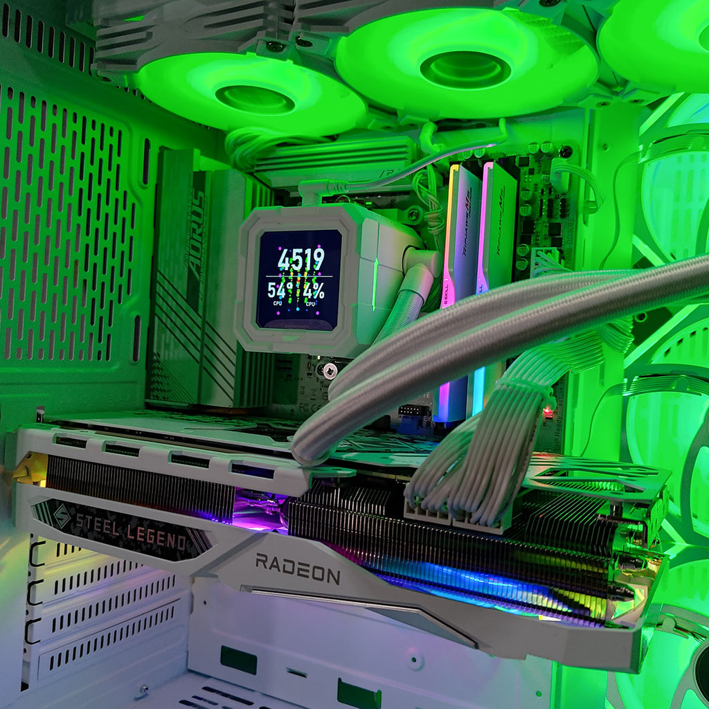 Sophos Spectra White Desktop Gaming PC | AMD Ryzen 7 7700XT | 32GB RAM ...