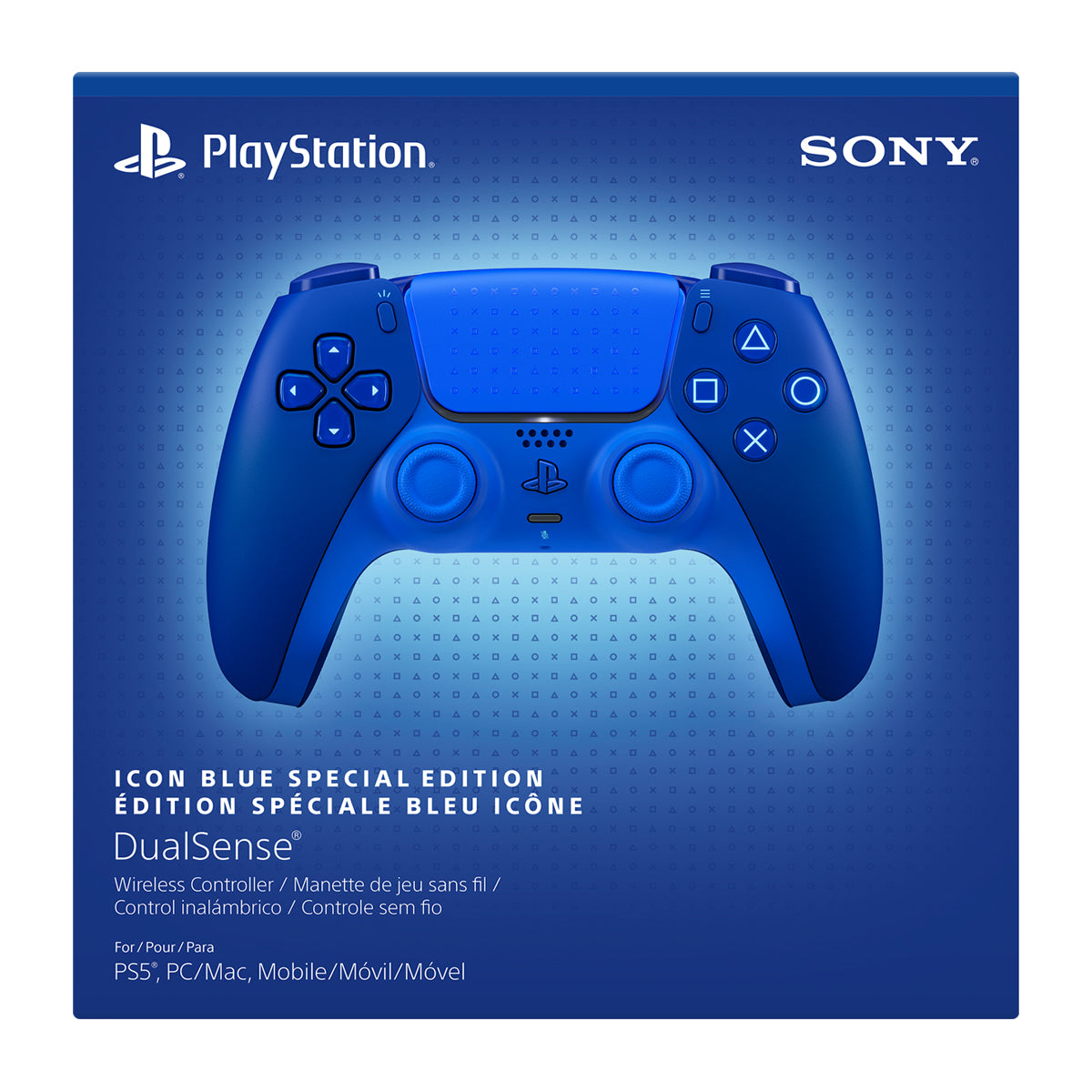 PS5 Dualsense Wireless Controller Icon Blue Special Edition (CFI-ZCT2G ZB)