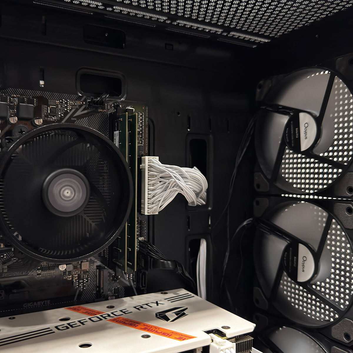 Alpha C50 Black Desktop Gaming PC | AMD Ryzen 5 5500 | 16GB(2x8GB) RAM | 512GB SSD | RTX 3050 | Windows 11 Pro