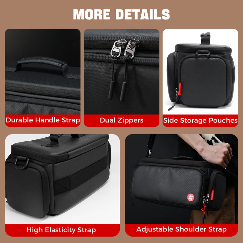 IINE Carrying Storage Bag for Nintendo Switch 2 (Black) (L1122)